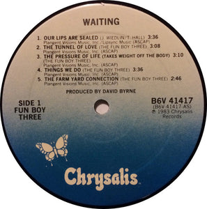 Fun Boy Three : Waiting (LP, Album)