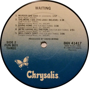 Fun Boy Three : Waiting (LP, Album)