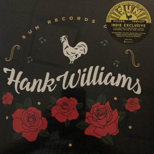 Various : Sun Records Does Hank Williams (LP, Comp, Ltd, Yel)