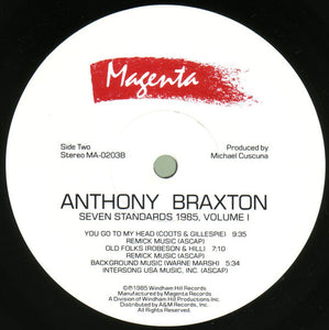 Anthony Braxton : Seven Standards 1985, Volume I (LP)