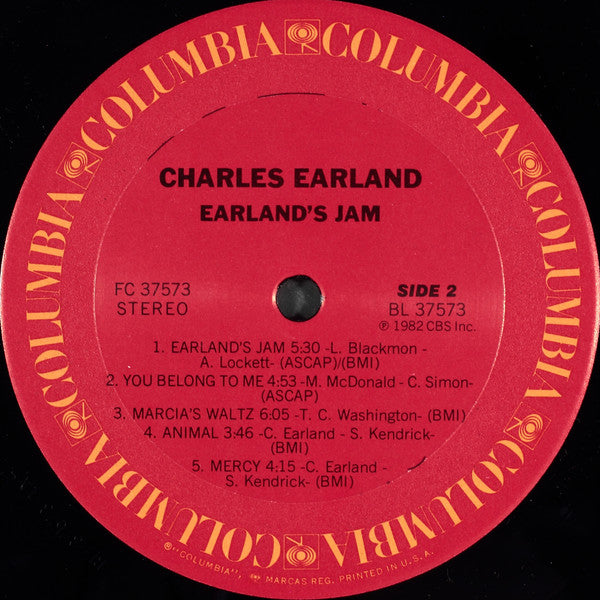 Charles Earland : Earland's Jam (LP, Album)