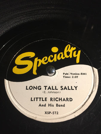 Little Richard : Long Tall Sally / Slippin' And Slidin' (Shellac, 10")