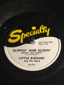 Little Richard : Long Tall Sally / Slippin' And Slidin' (Shellac, 10")