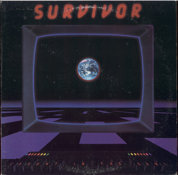 Survivor : Caught In The Game (LP, Album, Pit)
