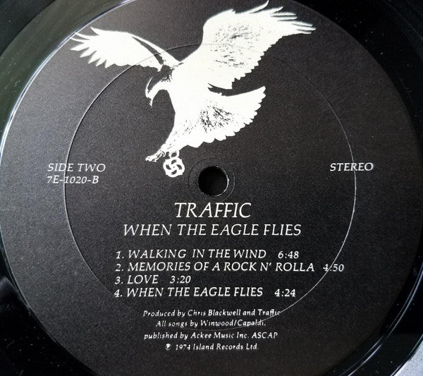Traffic : When The Eagle Flies (LP, Album, Club, Col)
