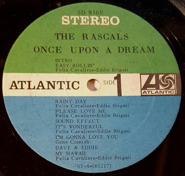 The Rascals : Once Upon A Dream (LP, Album, Lam)