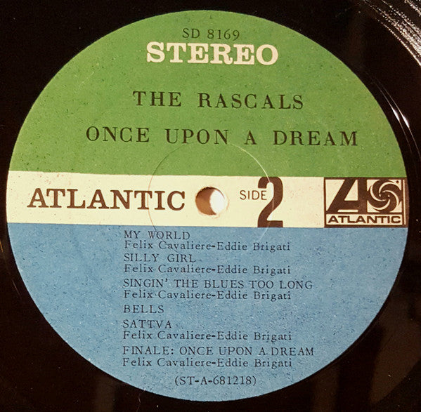 The Rascals : Once Upon A Dream (LP, Album, Lam)