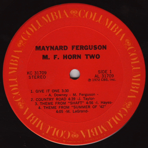 Maynard Ferguson : M.F. Horn Two (LP, Album)