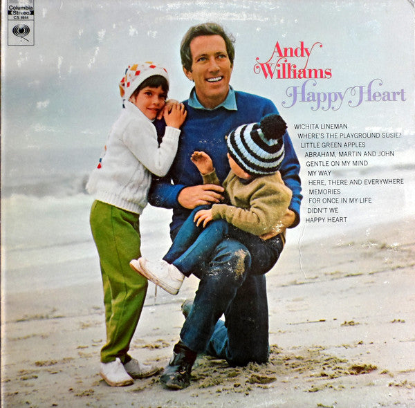 Andy Williams : Happy Heart (LP, Album, Ter)