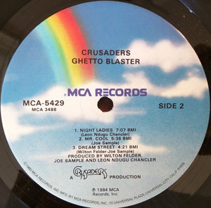 Crusaders* : Ghetto Blaster (LP, Album)