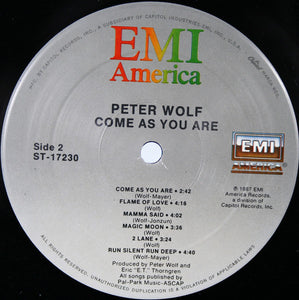 Peter Wolf : Come As You Are (LP, Album, SRC)