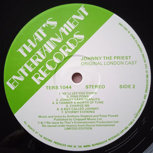 Antony Hopkins : Johnny The Priest (LP, Album, Ltd, RE)