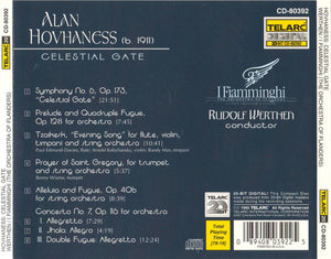 Hovhaness*, I Fiamminghi The Orchestra Of Flanders*, Rudolf Werthen : Celestial Gate (CD, Album)