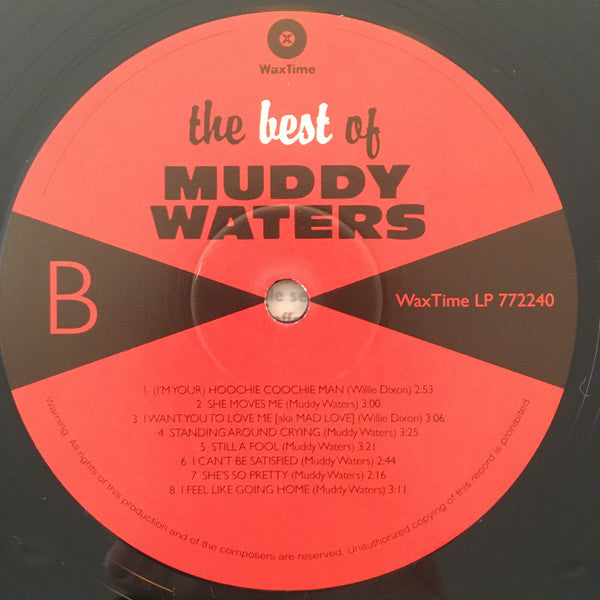 Muddy Waters : The Best Of Muddy Waters (LP, Comp, Ltd, RE, 180)
