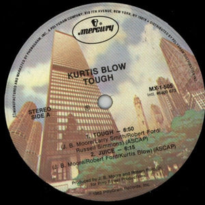 Kurtis Blow : Tough (LP, Album, HRM)