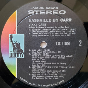 Vikki Carr : Nashville By Carr (LP)