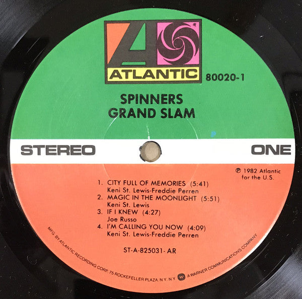 The Spinners* : Grand Slam (LP, Album, AR)