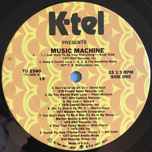 Various : Music Machine (LP, Comp, 19 )