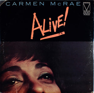 Carmen McRae : Alive! (2xLP, Comp, Promo)