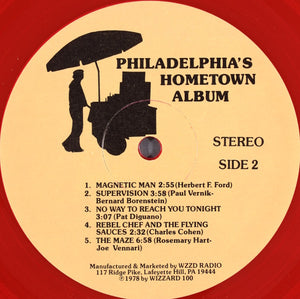 Various : Philadelphia's Hometown Album (LP, Album, Smplr, Red)