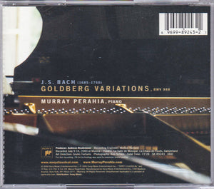 Bach*, Murray Perahia : Goldberg Variations (CD, Album)
