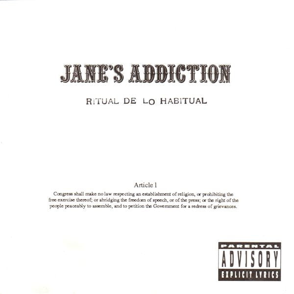 Jane's Addiction : Ritual De Lo Habitual (CD, Album, Club, ARC)