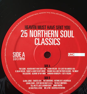 Various : Heaven Must Have Sent You - 25 Northern Soul Classics (2xLP, Comp)