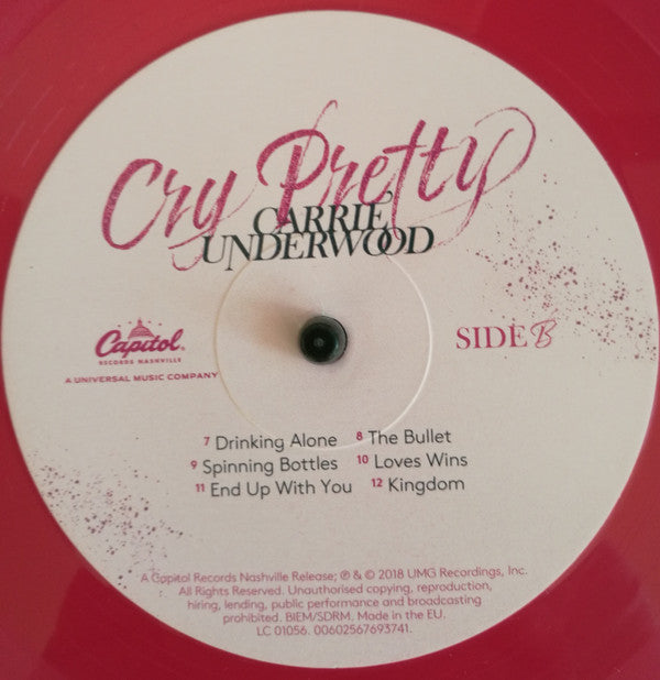 Carrie Underwood : Cry Pretty (LP, Album, Pin)