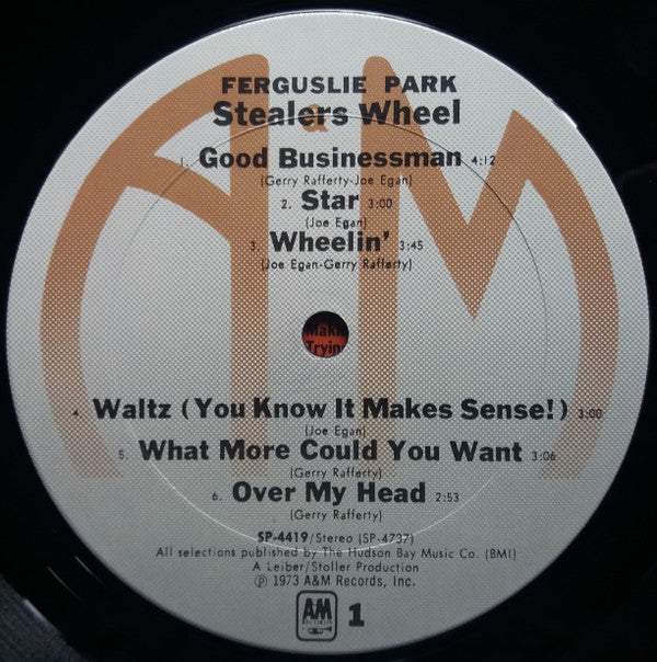 Stealers Wheel : Ferguslie Park (LP, Album, Ter)