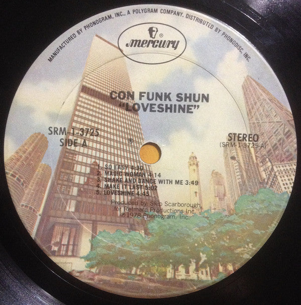 Con Funk Shun : Loveshine (LP, Album)