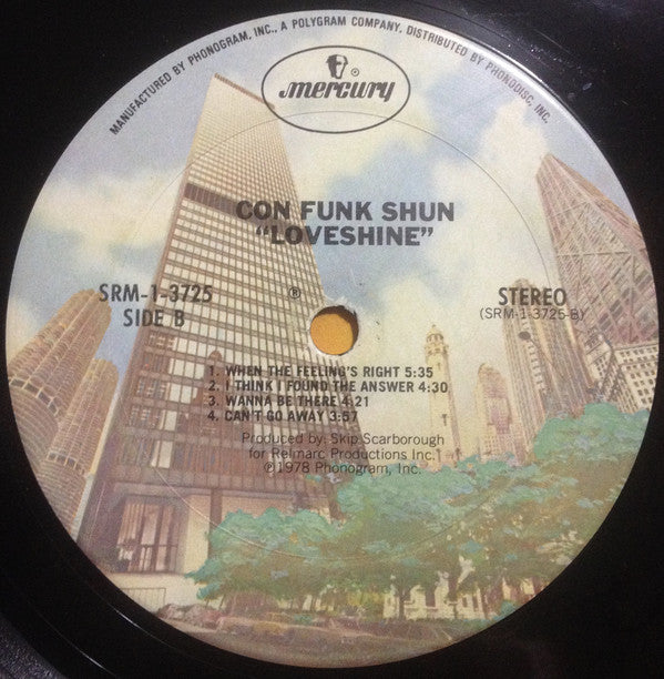 Con Funk Shun : Loveshine (LP, Album)