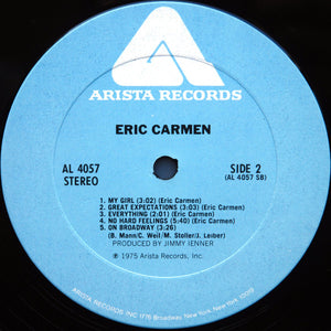 Eric Carmen : Eric Carmen (LP, Album, Ter)