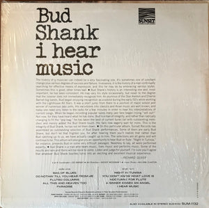 Bud Shank : I Hear Music (LP, Comp, Mono)