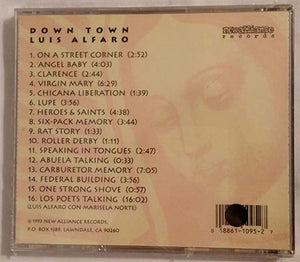 Luis Alfaro : Down Town  (CD, Album)
