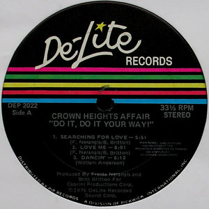 Crown Heights Affair : Do It Your Way (LP, Album, Gat)