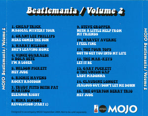 Various : Beatlemania / Volume 2 (An All-American Tribute To The Fab Four) (CD, Comp)