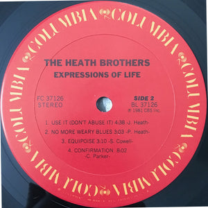 Heath Brothers* : Expressions Of Life (LP, Album)