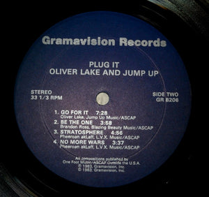 Oliver Lake And Jump Up : Plug It (LP, Album)