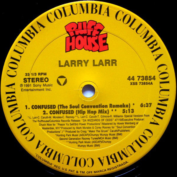 Larry Larr : Confused (12")