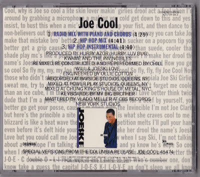 Joeski Love : Joe Cool (CD, Single, Promo)