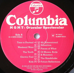 MGMT : Oracular Spectacular (LP, Album)