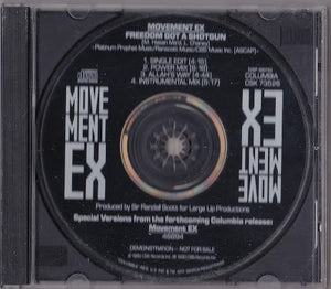 Movement Ex : Freedom Got A Shotgun (CD, Single, Promo)