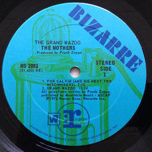 The Mothers : The Grand Wazoo (LP, Album, Pit)