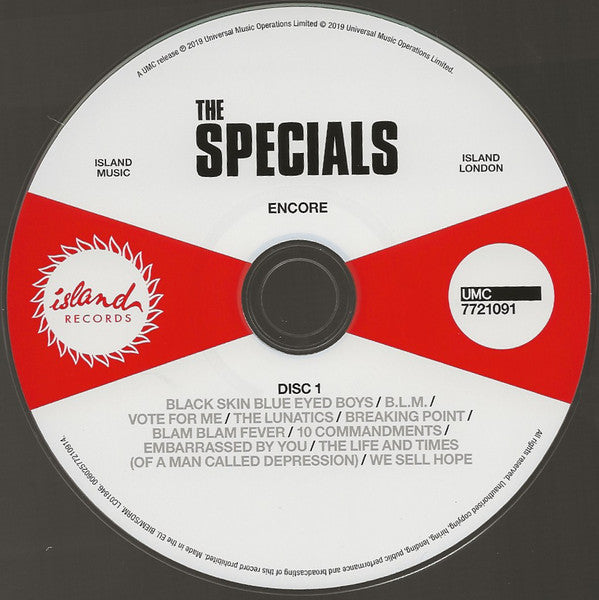 The Specials : Encore (2xCD, Album)