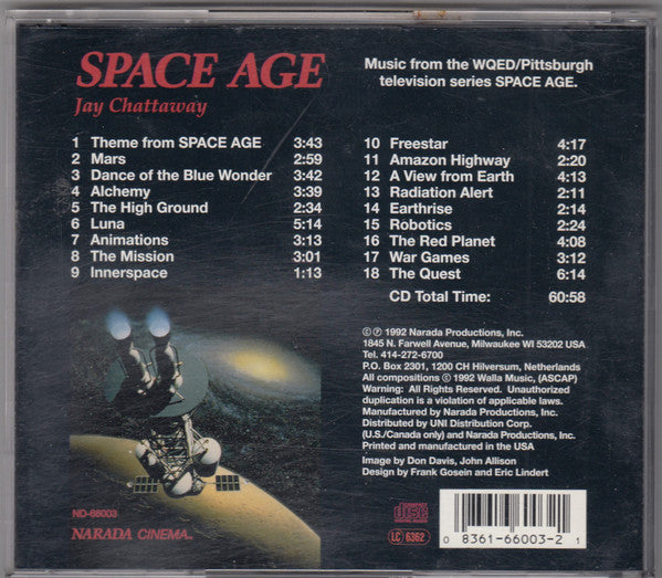 Jay Chattaway : Space Age (CD, Album)