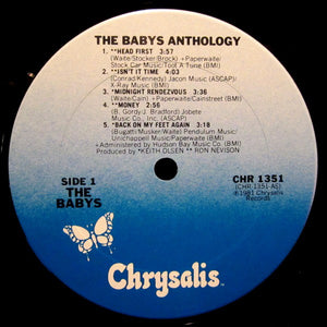 The Babys : Anthology (LP, Comp, San)