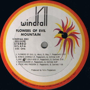 Mountain : Flowers Of Evil (LP, Album, BW )