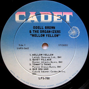 Odell Brown And The Organ-izers* : Mellow Yellow (LP, Album)