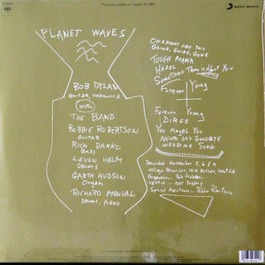 Bob Dylan : Planet Waves (LP, Album, RE)