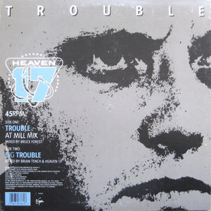 Heaven 17 : Trouble (12", Single, Promo)